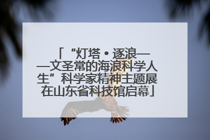 “灯塔 • 逐浪——文圣常的海浪科学人生”科学家精神主题展在山东省科技馆启幕