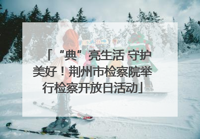“典”亮生活 守护美好！荆州市检察院举行检察开放日活动