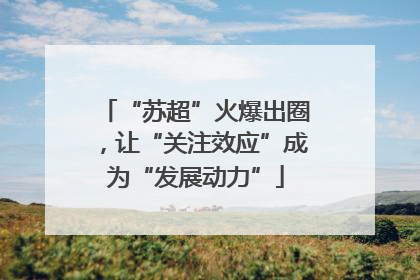 “苏超”火爆出圈，让“关注效应”成为“发展动力”
