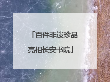 百件非遗珍品亮相长安书院