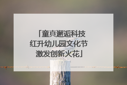 童真邂逅科技 红升幼儿园文化节激发创新火花