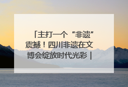 主打一个“非遗”震撼！四川非遗在文博会绽放时代光彩｜文博向“新”