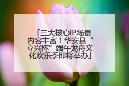 三大核心IP场景内容丰富！华安县“立兴杯”端午龙舟文化欢乐季即将举办