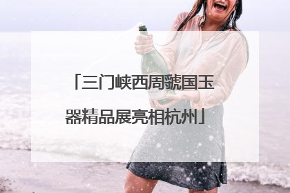 三门峡西周虢国玉器精品展亮相杭州