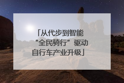 从代步到智能 “全民骑行”驱动自行车产业升级