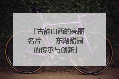 古韵山西的亮丽名片——东湖醋园的传承与创新