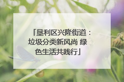 垦利区兴隆街道：垃圾分类新风尚 绿色生活共践行