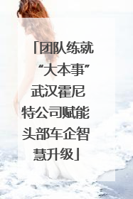 团队练就“大本事” 武汉霍尼特公司赋能头部车企智慧升级