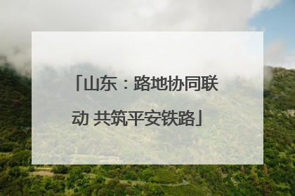 山东：路地协同联动 共筑平安铁路