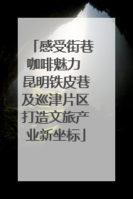 感受街巷咖啡魅力 昆明铁皮巷及巡津片区打造文旅产业新坐标