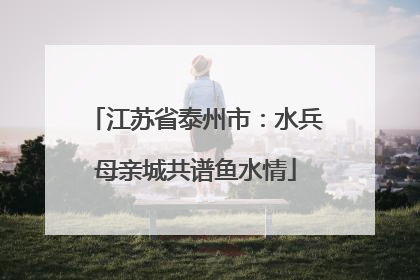 江苏省泰州市：水兵母亲城共谱鱼水情