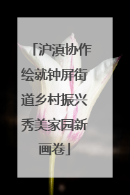 沪滇协作绘就钟屏街道乡村振兴秀美家园新画卷