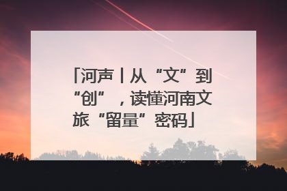 河声丨从“文”到“创”，读懂河南文旅“留量”密码