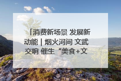 消费新场景 发展新动能｜烟火河间 文武交响 催生“美食+文化”消费新场景