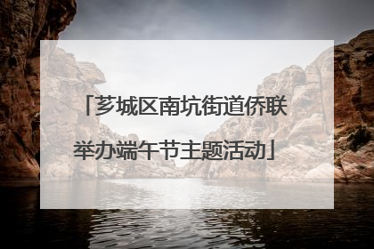 芗城区南坑街道侨联举办端午节主题活动