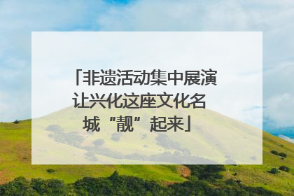 非遗活动集中展演 让兴化这座文化名城“靓”起来