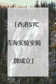 香港STC青海实验室揭牌成立